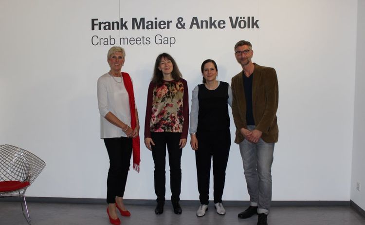 Margit Roller, Elke Keiper mit Anke Völk und Frank Maier: Klick öffnet eine vergrößerte Ansicht