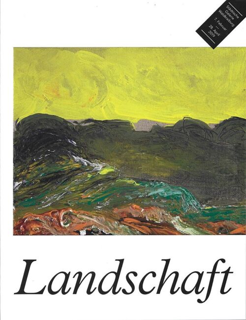 Katalog Cover Bloße Landschaft