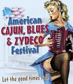 Tourplakat im Amerikanischen Cajun Stil Tourplakat im Amerikanischen Cajun Stil
