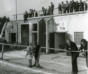 Erste Sportstätte Waldkraiburg, ca. 1950 Erste Sportstätte Waldkraiburg, ca. 1950