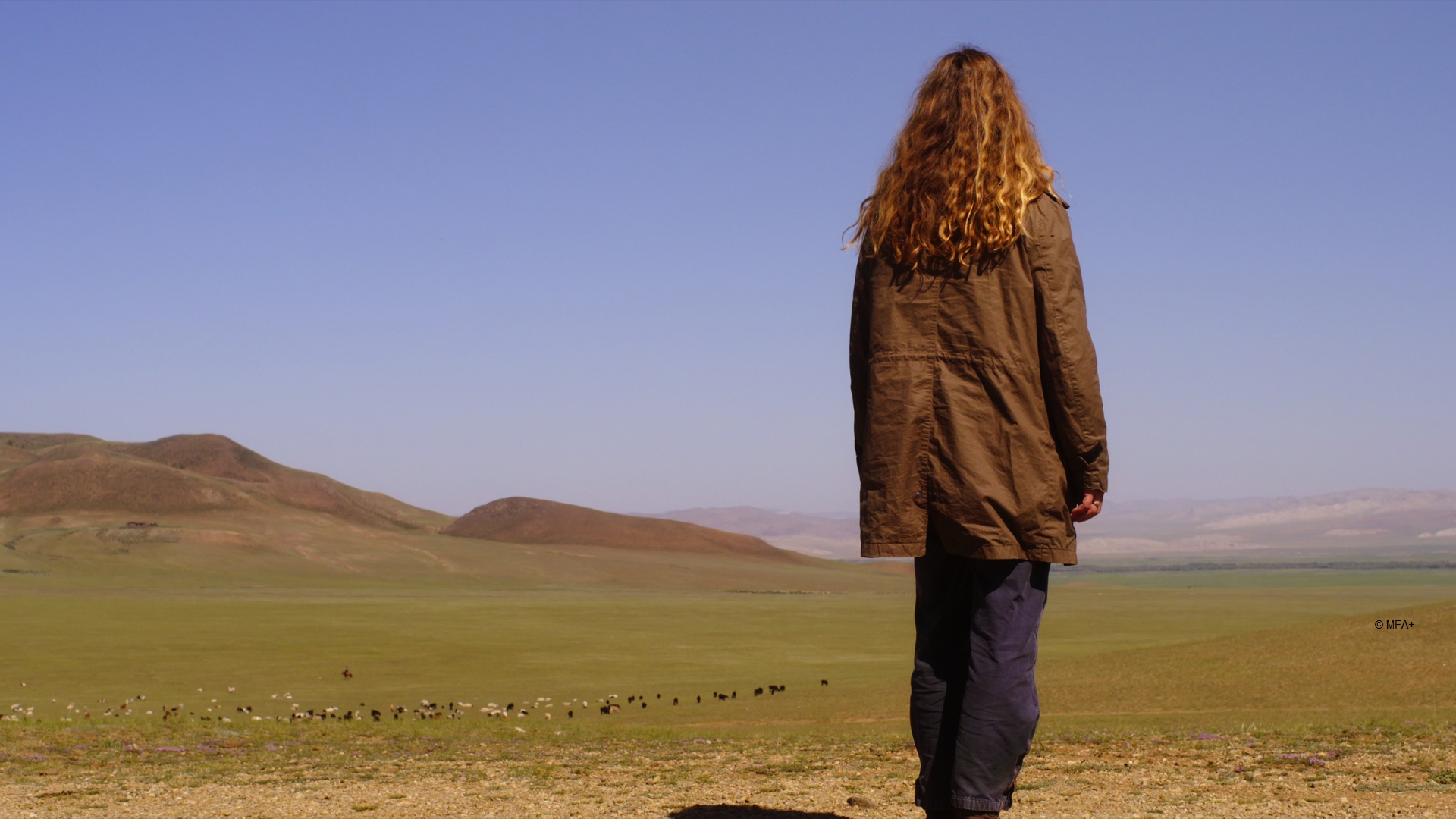 Frau in Mongolischer Steppe, Copyright: MFA Frau in Mongolischer Steppe, Copyright: MFA