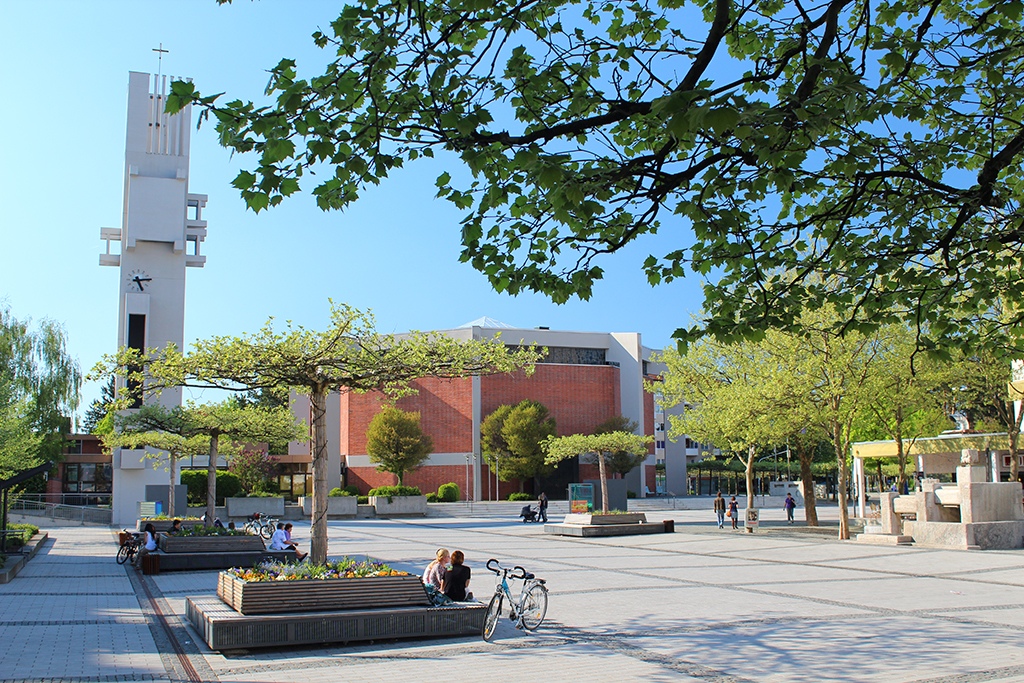 Sartrouville Platz Ansicht