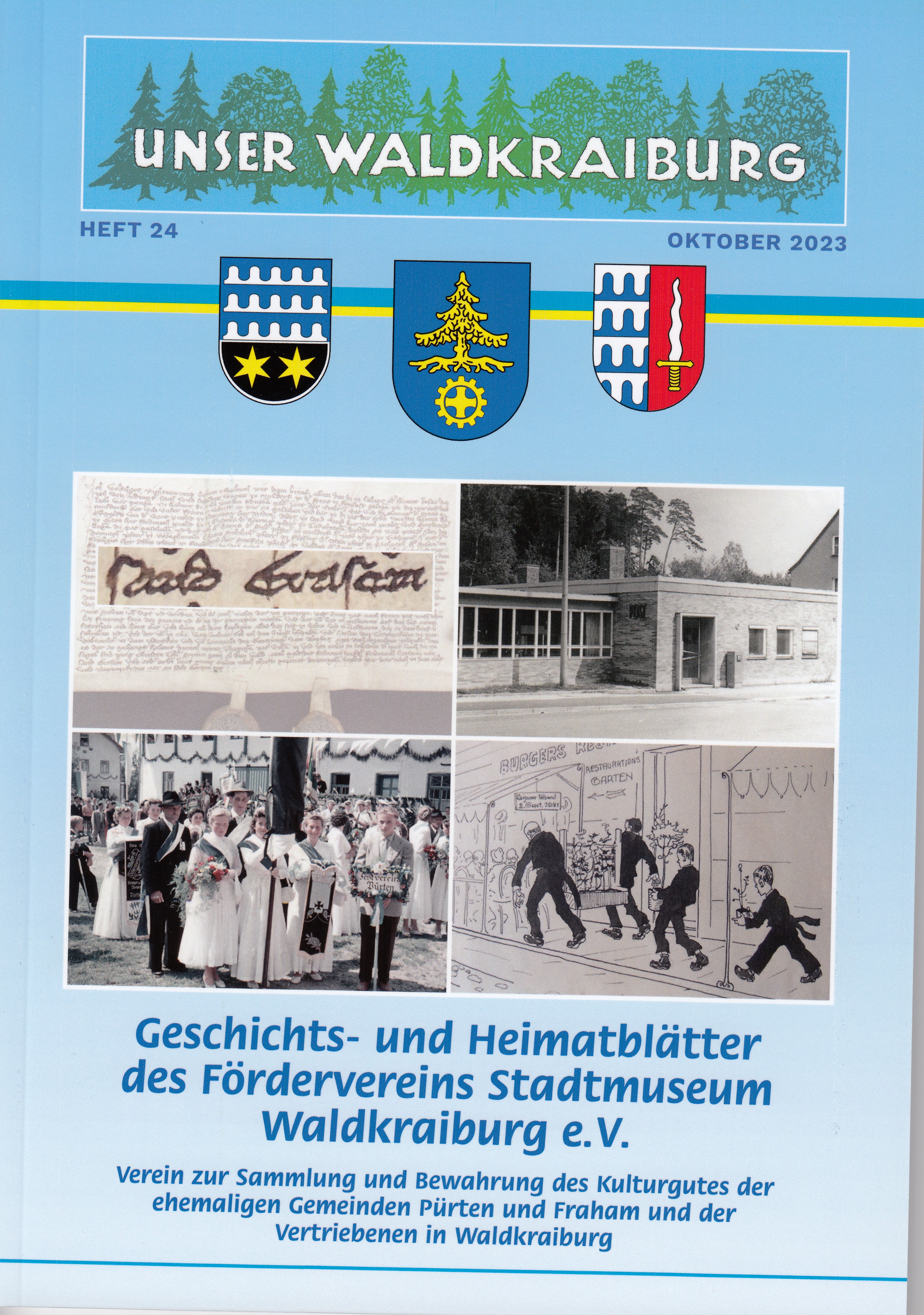 Cover des Heft Nr. 24 Unser Waldkraiburg