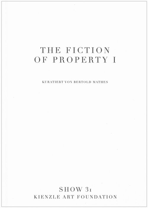 Buchcover von The fiction of Property I