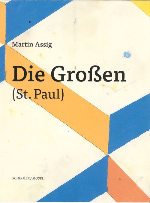 Katalog Cover Martin Assig
