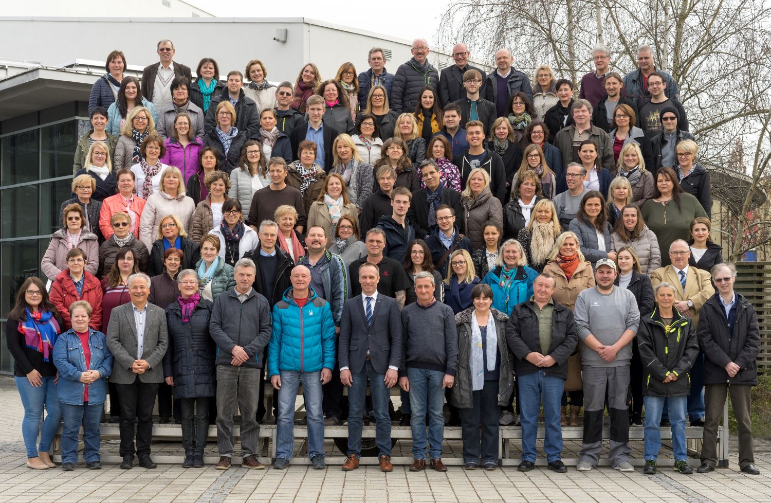 Gruppenfoto der Rathaus Mitarbeiter Gruppenfoto der Rathaus Mitarbeiter