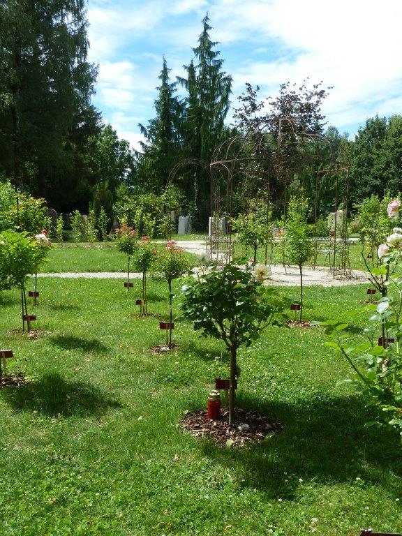 Rosengarten Waldfriedhof