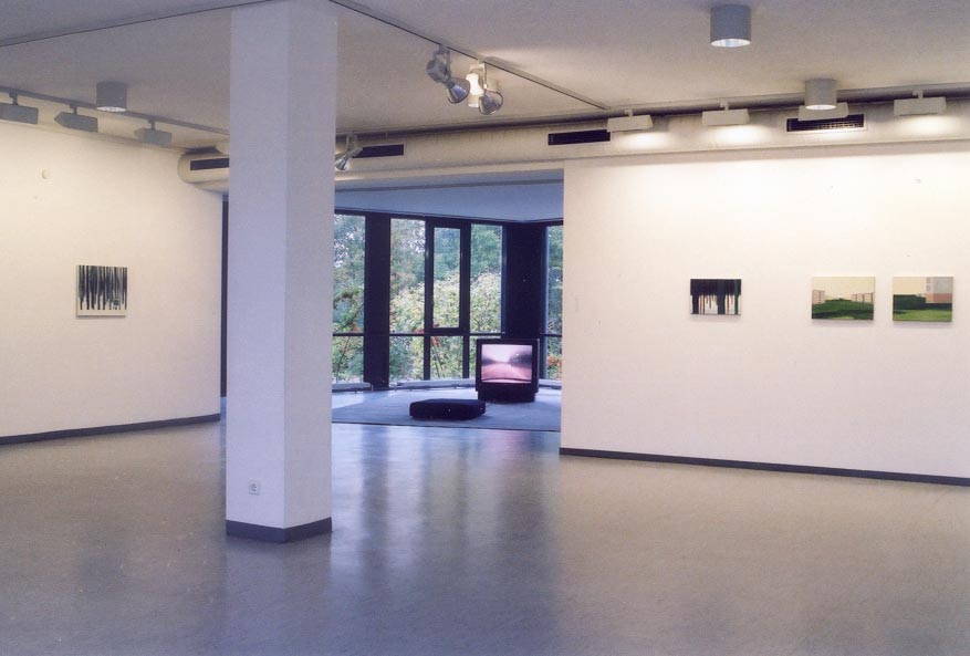 Sicht auf die Ausstellung von Gabriele Worgitzki und Simone Schardt