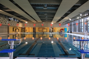 Aufnahme der Schulschwimmhalle