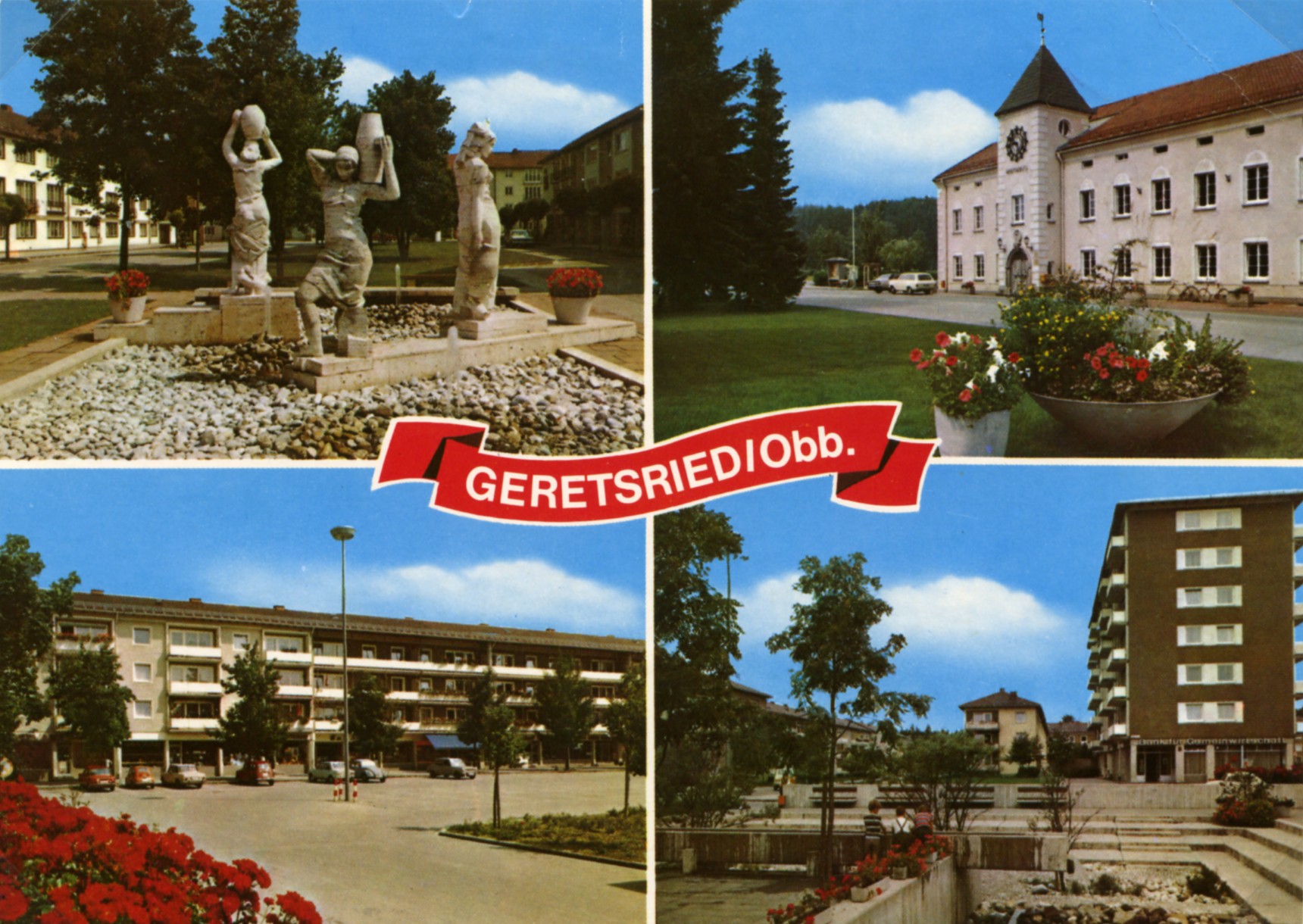 Ansichtskarte Geretsried Ansichtskarte Geretsried