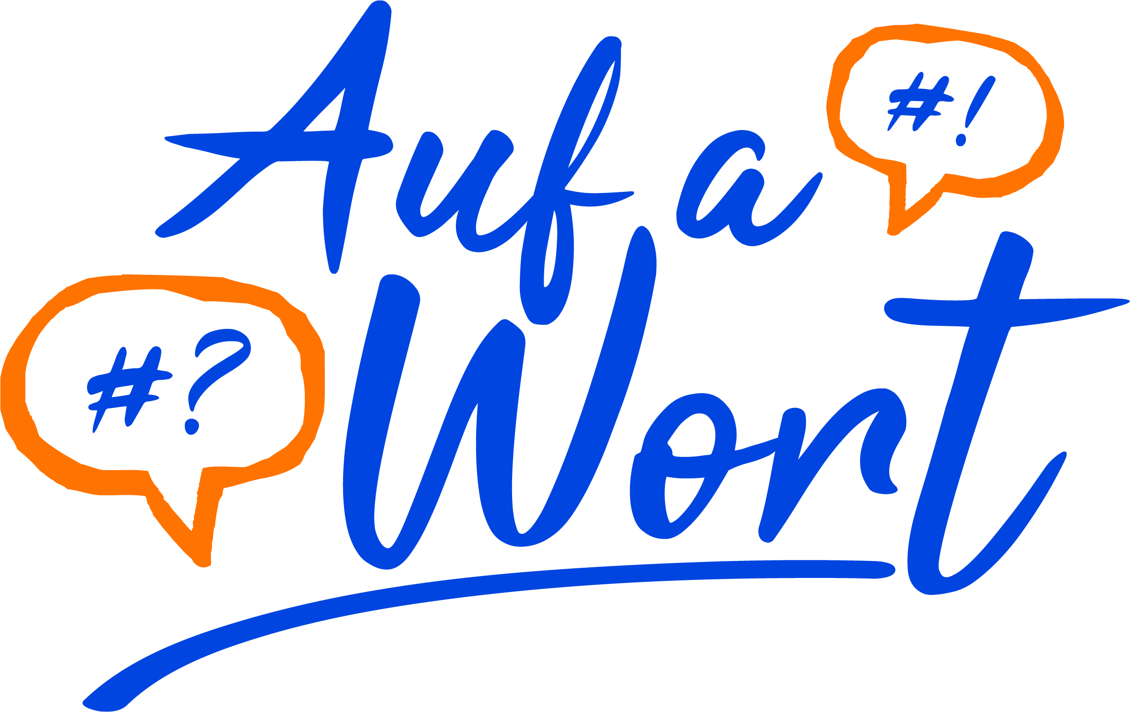 Auf a wort Logo