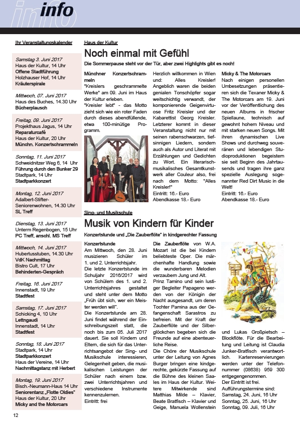 Stadtinfo Juni 2017 Page 12